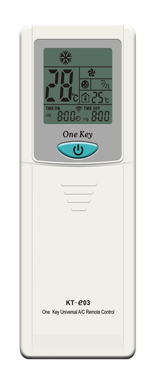 KT E03 AC Parts Universal ONEKEY Remote Control Buy AC PARTS, AC
