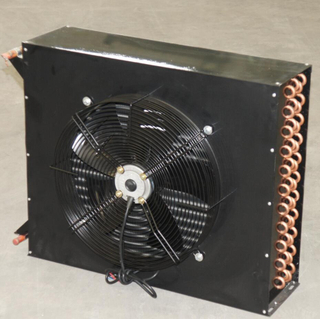 1.5HP air cooled copper tube condenser